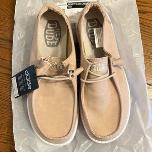 Hey Dude Wendy Slub Canvas size 10